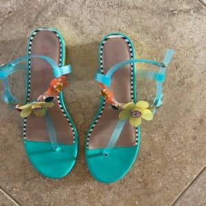 Betsey Johnson low heeled sandals
